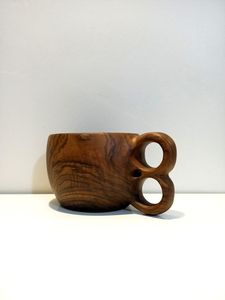 ถ้วยชาทำจากไม้ธรรมชาติทำจากไม้ธรรมชาติสำหรับไวน์กาแฟน้ำร้อนเครื่องดื่มเย็นถ้วยชาไม้สไตล์ญี่ปุ่น - Product Image 6