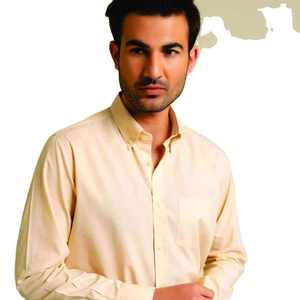 Nouveau 2025 pas cher dernière conception hommes chemises habillées décontracté coton à rayures verticales Slim Fit chemise pour hommes à manches longues - Product Image 2