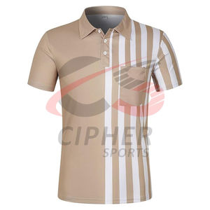 Nueva llegada de los hombres de alta calidad suave cómodo de talla grande para Polo Camisetas De Color sólido transpirable tejido de punto logotipo personalizado - Product Image 1