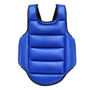 Protector de Pecho de Alta Calidad de Doble Cara en Cuero PU Personalizable para Kick Boxing, MMA y Artes Marciales - Product Image 5