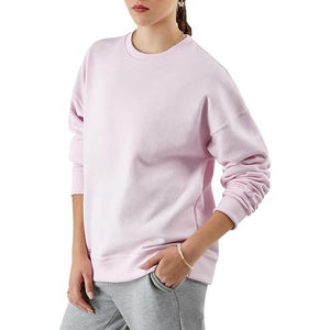 Vêtements pour femmes grande taille de qualité supérieure, logo personnalisé, t-shirts surdimensionnés pour femmes de haute qualité, tissu régulier absorbant la transpiration, 100% coton - Product Image 1