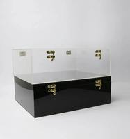 Boîte de rangement en acrylique régulière la plus vendue pour bijoux, capacité supérieure à 35L, écologique et étanche, directement de l'usine