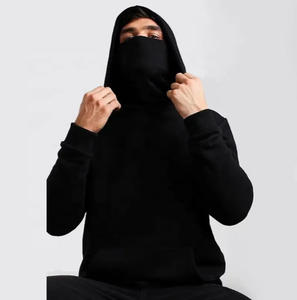 Sweat-shirt épais à broderies, essentiels, streetwear, logo surdimensionné, fabricants, sweat-shirt lourd, sweat-shirt personnalisé pour hommes - Product Image 6