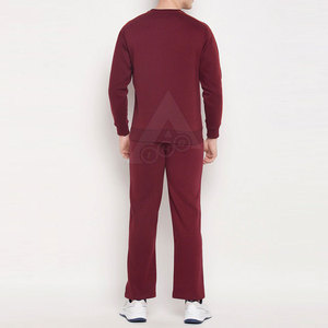 2024 último Unisex cremallera pulóver ropa deportiva personalizada 2 piezas gimnasio pista Jogging traje otoño conjuntos 100% algodón transpirable - Product Image 4