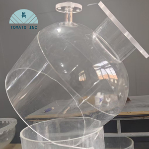 บริการผลิตอะคริลิก Lucite ด้วยเครื่อง CNC และเครื่องตัดลวด EDM พร้อมบริการขึ้นรูปหน้าแปลนเกลียวใน/นอกแบบกำหนดเองที่มีความแม่นยำสูง - Product Image 1