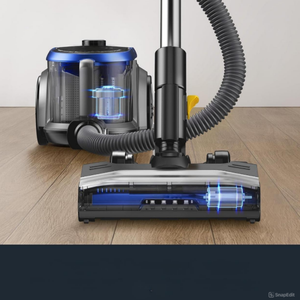 Lightweight Bagless <b>Canister</b> <b>Vacuum</b> with Powerful Suction, Filter, and Adjustable Speed for Home Cleaning - Product Image 2