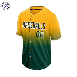 Pakistan fait haute qualité Polyester sport maillot hommes 2024 conception Sublimation imprimé demi manches Style court Baseball Shorts - Product Image 2