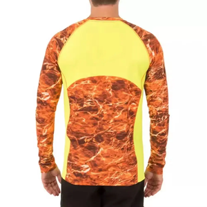 Cheap Price Breathable Long Sleeve Fishing <b>Polo</b> Shirts Quick Dry Sublimation Fishing Jersey with UV Protection Wholesale - Product Image 2