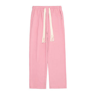 Premium High Quality <b>Men's</b> Sweat Pants Fleece <b>Trousers</b> Custom Pockets Drawstring Sweat Pants Casual <b>Men's</b> <b>Flared</b> Oversized - Product Image 6