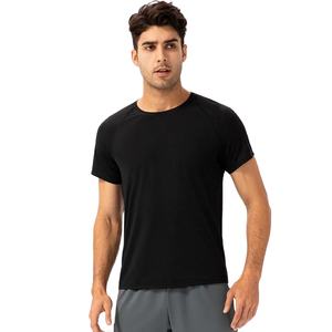 Exportador a granel garantiza que esta camiseta de algodón para hombre con logotipo personalizado cumpla con los estándares de servicio profesional para todos los mercados globales. - Product Image 1