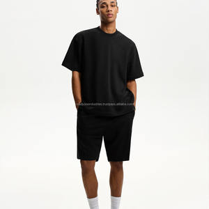 Bermudas personalizadas de gran tamaño para hombre, ropa de calle Oem, pantalones vaqueros con estampado de bordado desgastado rasgado, pantalones cortos de mezclilla para hombre, pantalones cortos para hombre - Product Image 1