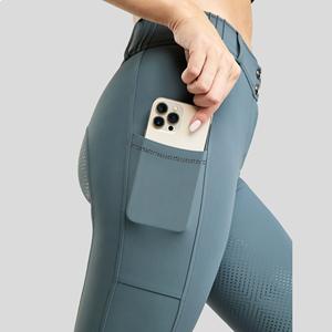 Pantalones de mujer ecuestres de alta calidad, ropa personalizada elástica de 4 vías, pantalones de montar a caballo al por mayor a granel - Product Image 2