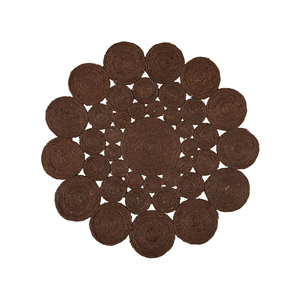 <b>100</b>% Natural Eco-friendly <b>Jute</b> Rugs Handmade Braided and Woven Carpet Custom Size and Design Direct Wholesale From Bangladesh - Product Image 3