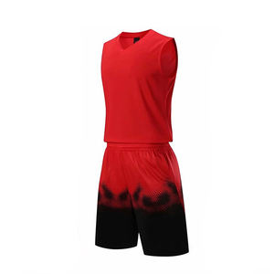 Ensemble de basket-ball pour hommes, maillot réversible, taille plus, offre spéciale - Product Image 2