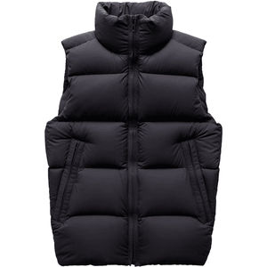 Wholesale Custom Men's Quilted Puffer <b>Vest</b> Lightweight Warm Bodywarmer | Casual Fashion Sleeveless Jacket for Autumn Winter - Product Image 4