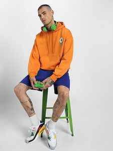 เสื้อมีฮู้ดแบบสวมหัวผ้าเทอร์รี่สีส้ม2024สำหรับผู้ชายเสื้อผ้าสไตล์ฝรั่งเศสระบายอากาศได้ไซส์ใหญ่ - Product Image 6