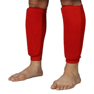 Protector de Espinillas de Boxeo de Alta Calidad al Mejor Precio, de Cuero Ecológico, Personalizable, Hecho en Pakistán - Product Image 3