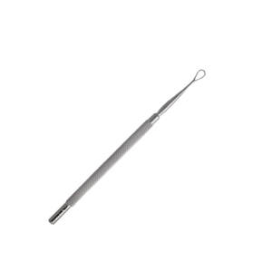 Instrument médical en acier inoxydable pour chirurgie oculaire, poignée manuelle en forme de boucle Kirby, longueur totale 13,5 cm, durable, certifié CE - Product Image 4