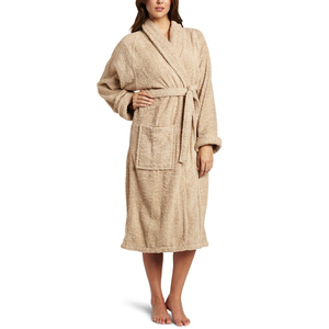 Terry Toweling Housecoat Five Star Hotel Quality Super Plush Cotton Piped Men's Robe with <b>Shawl</b> Collar dressing gown housecoat - Product Image 2