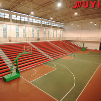 Sistema de Asientos Retráctiles Telescópicos Premium JY-750, Gradas Plegables para Gimnasios y Estadios Interiores