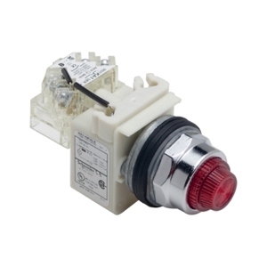 Luce Indicatrice SCHNEIDER ELECTRIC 9001KT38LRR31 120VAC 30MM Tipo K con Opzioni Luce Pilota - Product Image 1