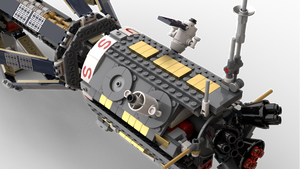 High-Tech MOC AUS Arbitrator Plastic <b>Building</b> Bricks Robot Theme <b>Model</b> 45492 All Pieces - Product Image 2