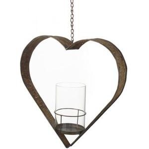 Porte-bougies en métal en forme de larme avec sphères texturées dorées pour la décoration de Noël à la maison - Product Image 5