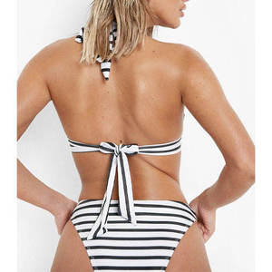 Venta directa de fábrica Trajes de baño Conjunto de bikini de mujer Traje de baño de dos piezas de la mejor calidad Conjuntos de baño Cómodo Servicio OEM 2025 - Product Image 6