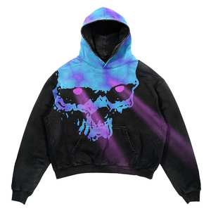 Sweat-shirt à capuche et sweat-shirt pour hommes de haute qualité en polyester surdimensionné sublimé avec logo imprimé personnalisé Oem vente en gros - Product Image 5