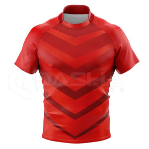 Maillot de rugby à impression par sublimation personnalisé, vêtements de football de rugby respirants personnalisés à coupe sèche bon marché - Product Image 2