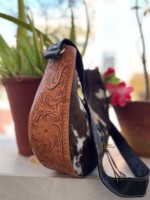 Véritable cuir de vachette usiné à la main sculpture sac à main léger Style bohème nouveaux sacs de vente chaude pour les femmes