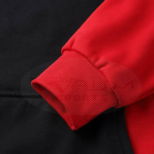 เสื้อมีฮู้ดสำหรับผู้ชายสีทึบเสื้อฮู้ดสำหรับผู้ชายขนาดใหญ่สไตล์ล่าสุด - Product Image 4