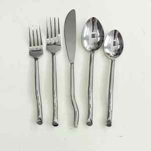 <b>Mirror</b> Polished Stainless Steel Cutlery Set Mirrored Stainless Material Durable for Daily Dining Special Occasions - Product Image 5