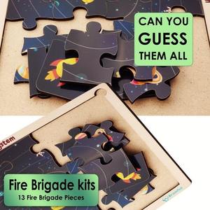 ของเล่นไม้เพื่อการศึกษาสำหรับเด็กปริศนาจิ๊กซอว์ระบบพลังงานแสงอาทิตย์ - Product Image 5