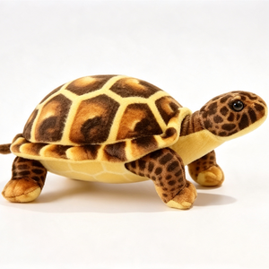 Peluche réaliste de tortue terrestre personnalisée, jouet en peluche de tortue du désert, peluche de tortue simulée - Product Image 1