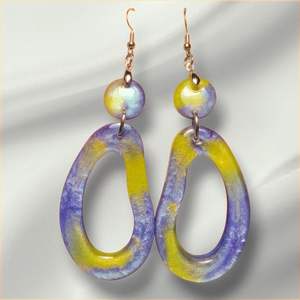 Pendientes de Resina de Estilo Étnico de la Mejor Calidad para Mujer, Uso Tradicional de Moda, Disponibles a un Precio Razonable - Product Image 6