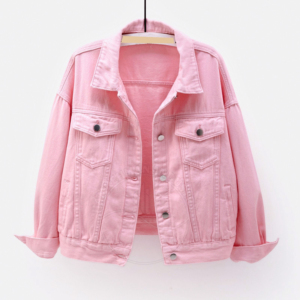 Nuevo diseño de chaqueta de mezclilla de las mujeres al aire libre personalizada ácido lavado chaqueta de mezclilla mejor venta al por mayor OEM personalizado chaqueta de mezclilla - Product Image 2