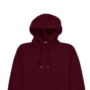 Streetwear coupe régulière pour hommes, sweat à capuche à épaules tombantes, molleton lourd, solide, hiver, décontracté, délavé vintage - Product Image 4