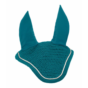 Logotipo privado Horse Fly Veil Transpirable Anti Mosquito Horse Ear Bonnet Protección Tela de malla con etiqueta OEM - Product Image 1