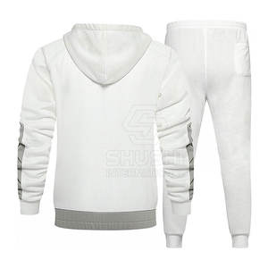 Chándal Deportivo de Invierno para Hombre, Transpirable, Ligero, con Capucha, Talla Grande, Color Sólido, con Logotipo Personalizado y Diseño Personalizable - Product Image 2