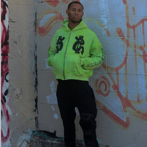 Sweat-shirts en molleton de coton personnalisés, en coton mélangé, fabriqués au Pakistan, meilleur produit, travail de broderie délavée, pour hommes, best-seller - Product Image 2