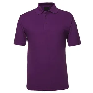 Knöpfe Benutzer definiertes Logo Polyester Spandex/Bambus Stoff Polos hirt Sommer Hot Selling Herren Golf Shirt mit Vorderseite