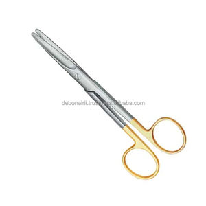Ciseaux opératoires chirurgicaux manuels en carbure de tungstène TC Sharp Blunt Premium Acier inoxydable Classe II Instrument médical CE OEM - Product Image 1