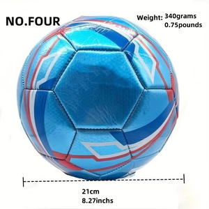 Nouveauté Ballon de Football Pakistanais Professionnel Léger Cousu à la Machine en Cuir PU Taille 5 Match Ball - Product Image 3