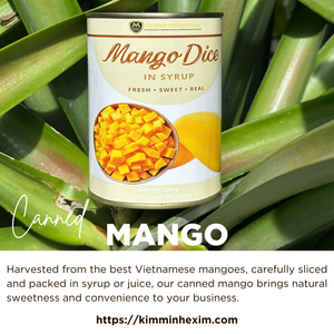 Premium Vietnam <b>Canned</b> Mango in Syrup OEM Private Label Supply - Product Image 3
