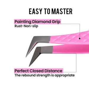 Pinzas para Extensión de Pestañas Postizas Profesionales Multifuncionales de Dos Tonos de Acero Inoxidable con Punta Precisa Herramientas para Extensión de Pestañas - Product Image 4