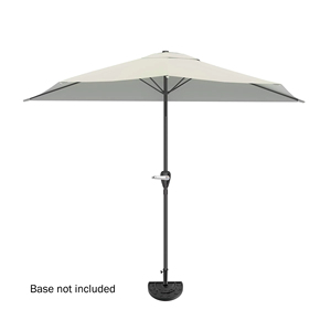 Parasol de <span class=keywords><strong>jardin</strong></span> multicolore personnalisé de 9 pieds avec manivelle facile pour terrasse extérieure - Product Image 4