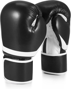 ถุงมือต่อยมวยแบบมืออาชีพสำหรับผู้ชายถุงมือคิกบ็อกซิ่งสีตามสั่งถุงมือต่อสู้หนังแท้ - Product Image 6