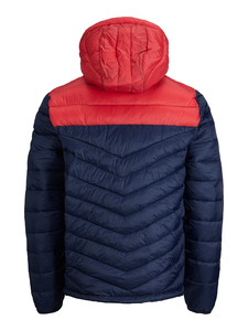 Chaqueta acolchada de invierno de alta calidad para hombre 2023, abrigo de invierno más grueso con capucha de cuello alto de tela acolchada cálida, estilo de trabajo - Product Image 3