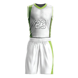 Conjunto de Uniforme de Baloncesto Premium, Transpirable, con Malla Sublimada, Jersey y Pantalones Cortos, Tallas Grandes, Ropa Deportiva para Equipos, Venta al Por Mayor OEM - Product Image 2